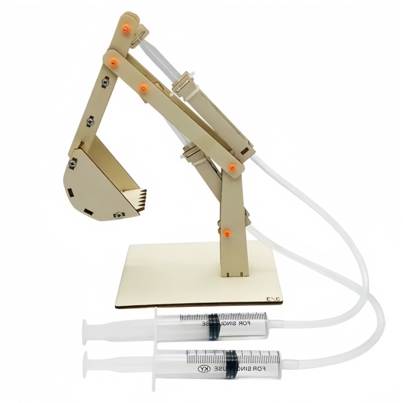 Science Project Kit - Model Ekskavator Hidrolik DIY Mainan Sains