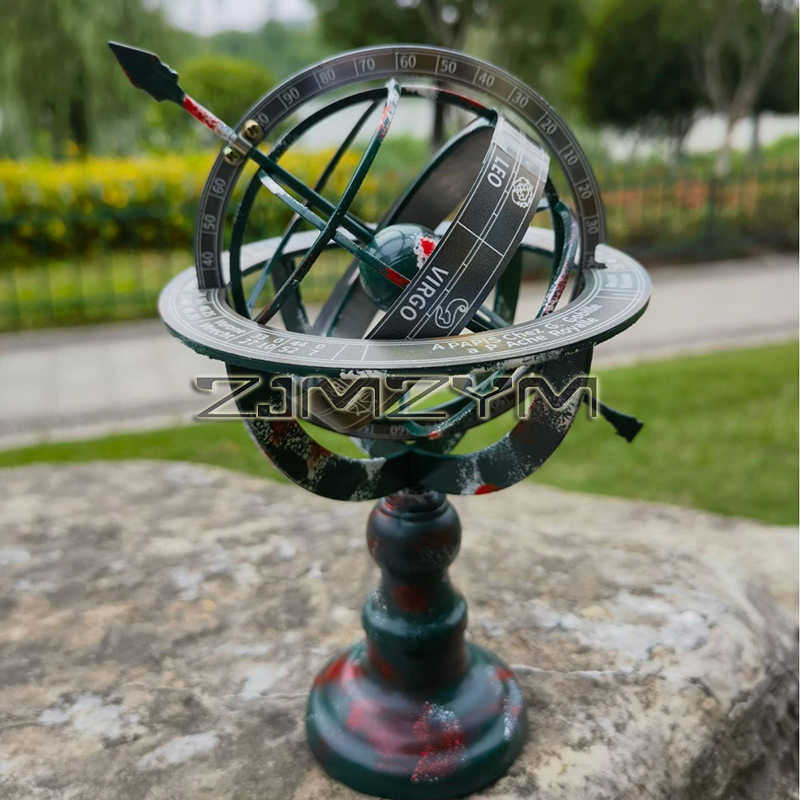 Solar System Orrery - Peta Modern Bola Dunia Dalam Warna