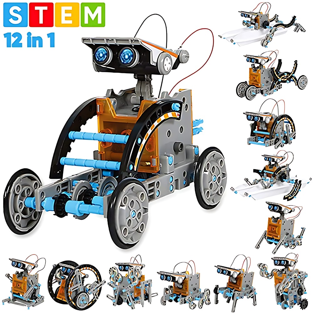 Blok Bangunan Robot Surya 12 I - Science Project Diy ulasan dan harga