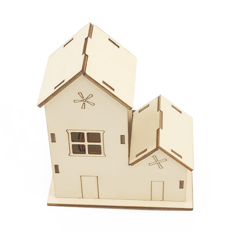 Model rumah menyala buatan tan - Science Diy Model ulasan dan harga