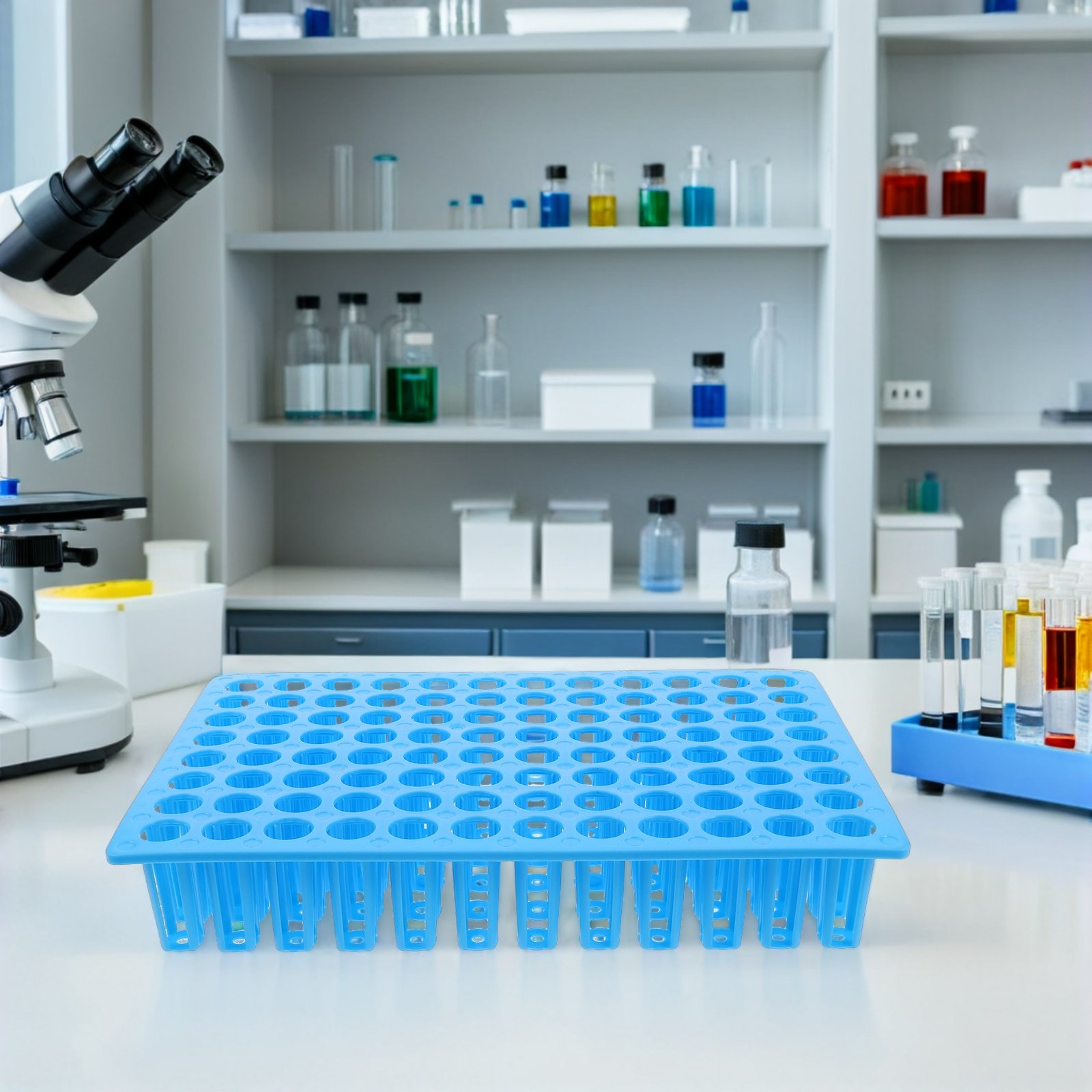 4 Buah Rak Penyimpan Tabung Re - Science Experiment ulasan dan harga