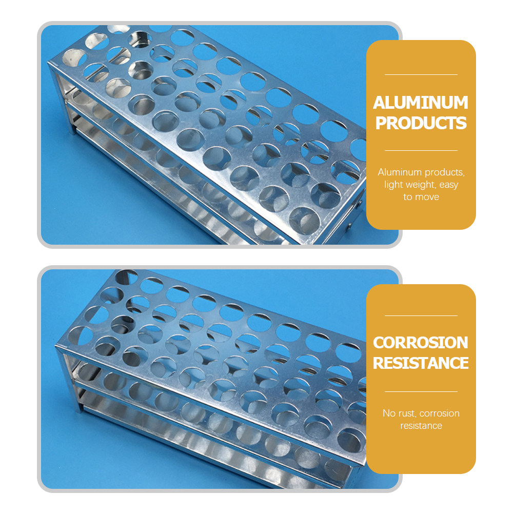 Rak Tabung Reaksi Aluminium de - Science Experiment ulasan dan harga