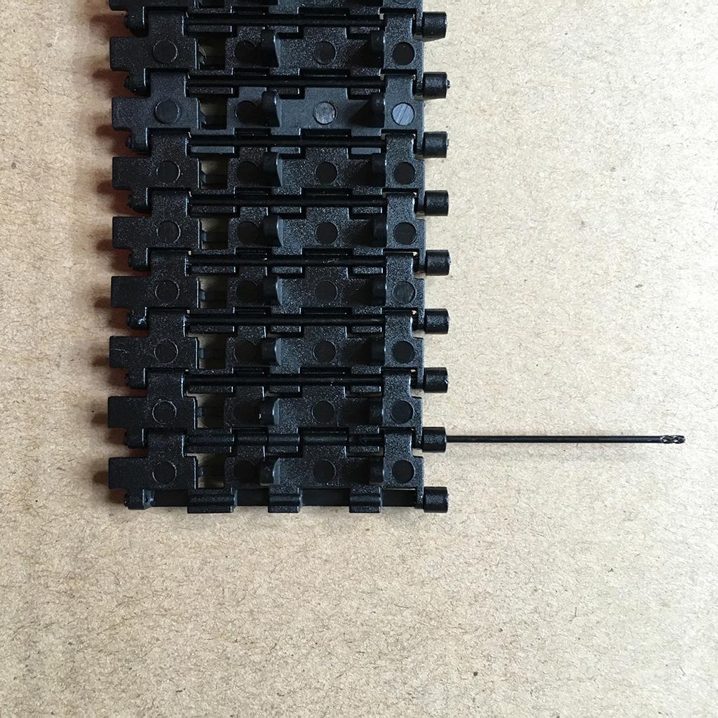 Rantai Rel Tank Hitam, Plastik - Science Diy Model ulasan dan harga